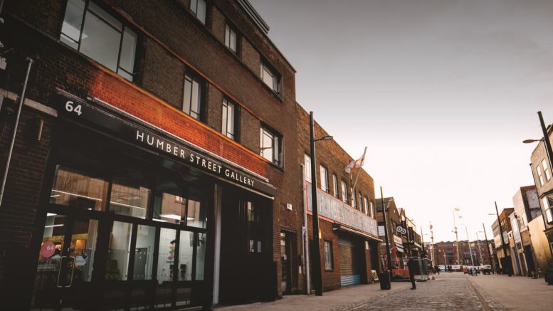An image of Humber Street Gallery.