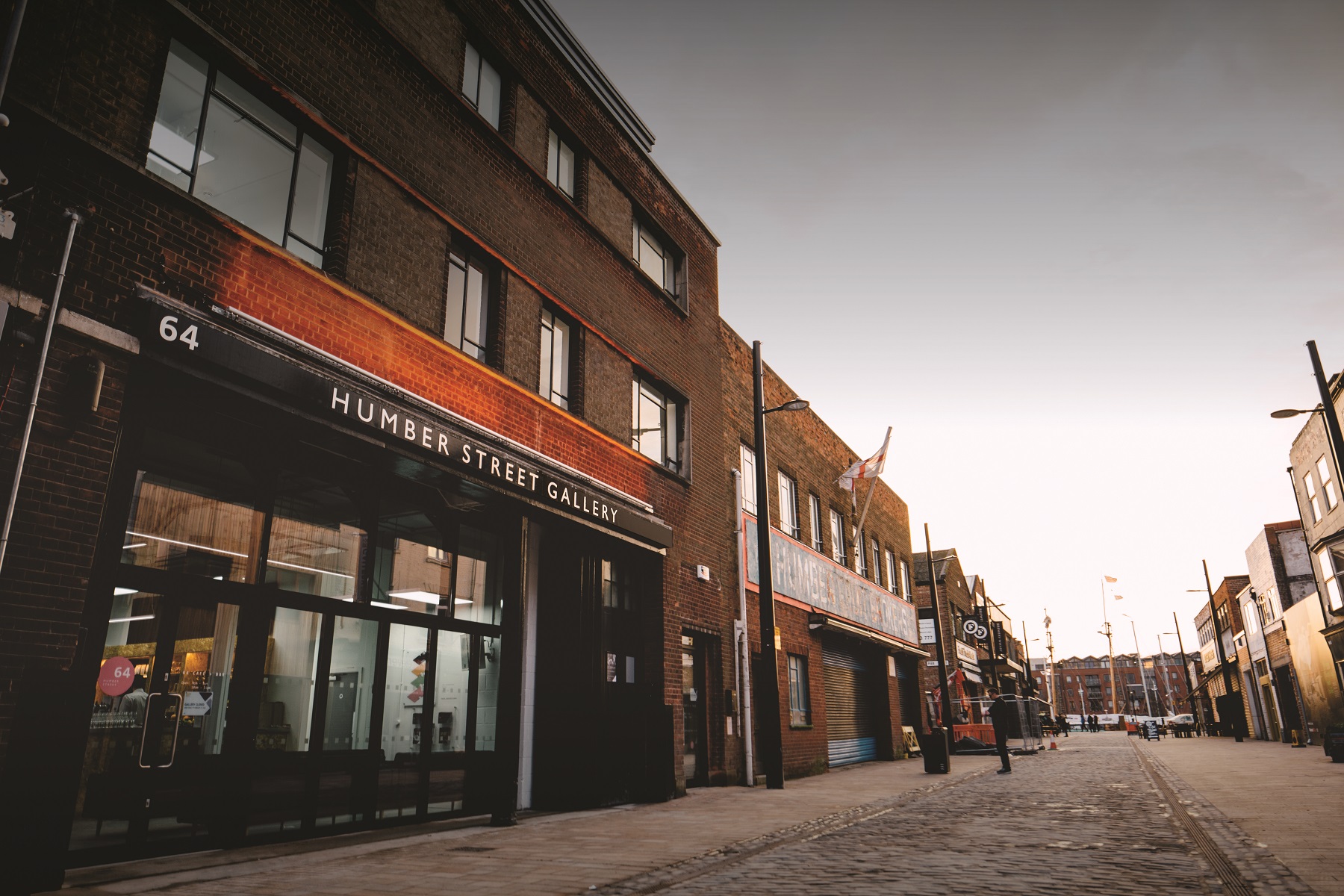 An image of Humber Street Gallery.