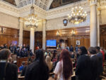 Attendees at this year's Young People's Parliament