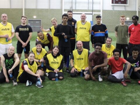 View article Free football sessions return for young care leavers