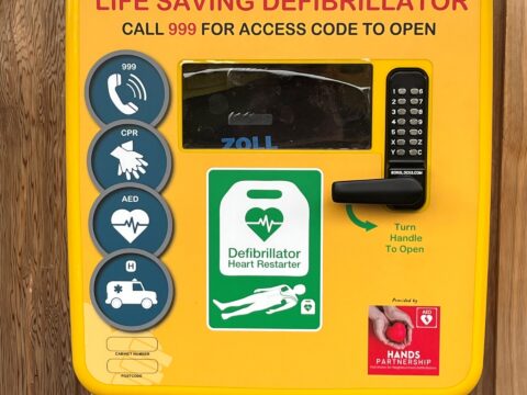 View article Life-saving equipment installed at Priory Woods Cemetery