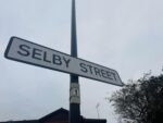 Selby Street road sign.