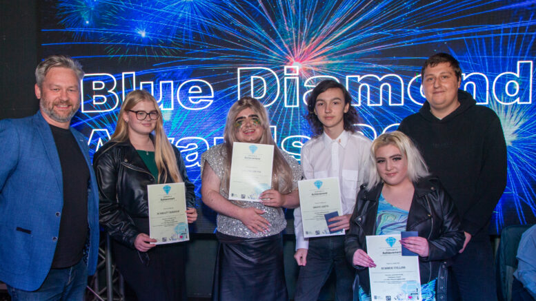 Nominees at last year's Blue Diamond Awards ceremony