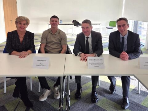 View article Council leader welcomes German ambassador to the region