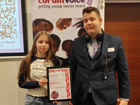 View article Hull Young Voices Influencing Care celebrate recognition at Amplify 2025