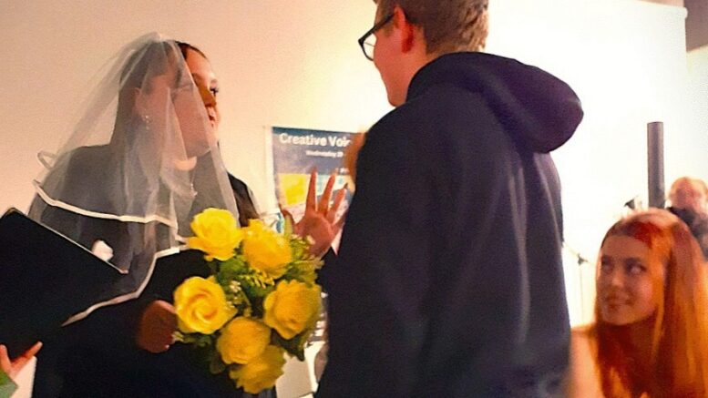 Members of Just Drama Youth Theatre.