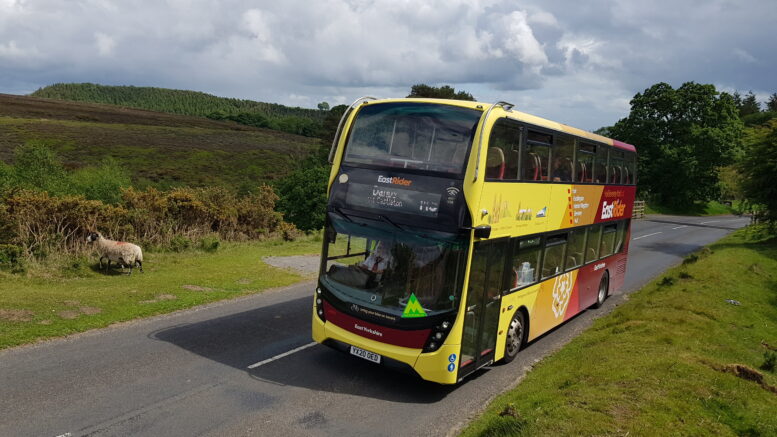 The Moorsbus near Hutton le Hole