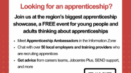 Flyer for Apprenticeship Expo 2025