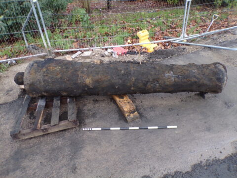 View article Historic cannon unearthed during Queen’s Gardens transformation works