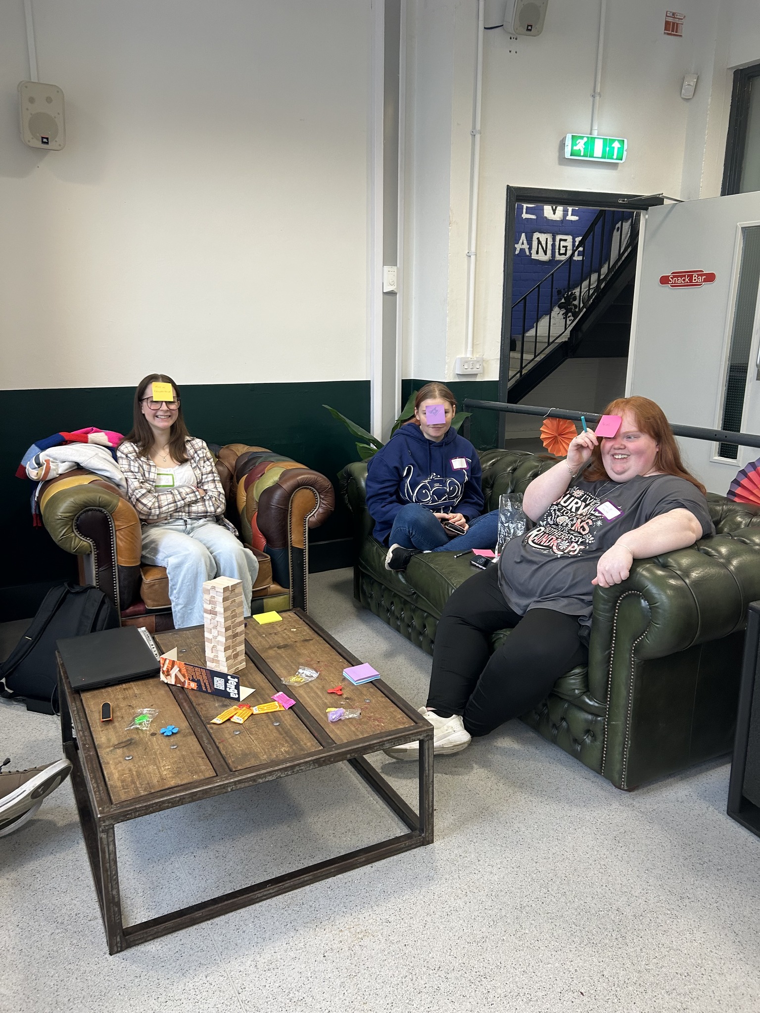 Young people at the Warren Youth Project