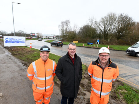 View article Work set to start on improvements and capacity enhancements for Kingswood roundabouts