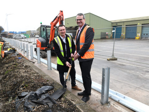 View article Ground broken – Hull on the road to new electric bus fleet