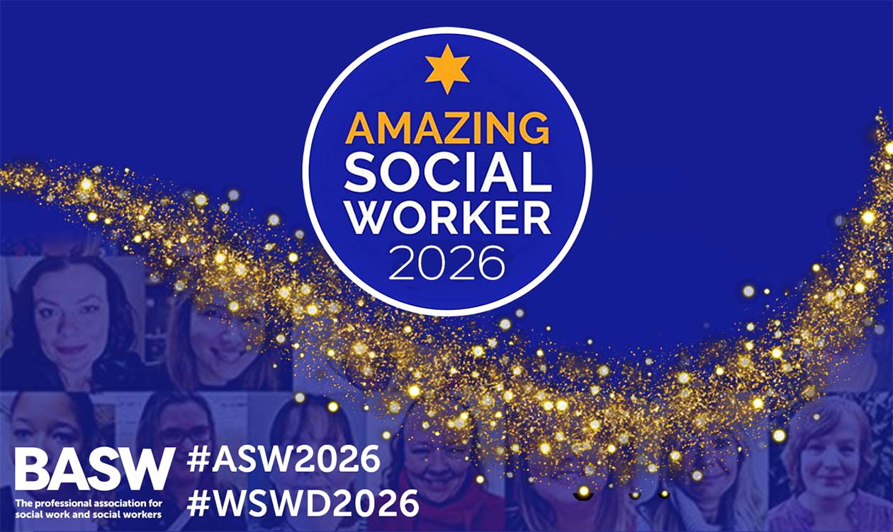 BASW Amazing Social Worker social media graphic