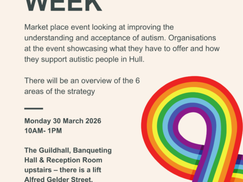View article Marketplace event to promote autism acceptance in Hull