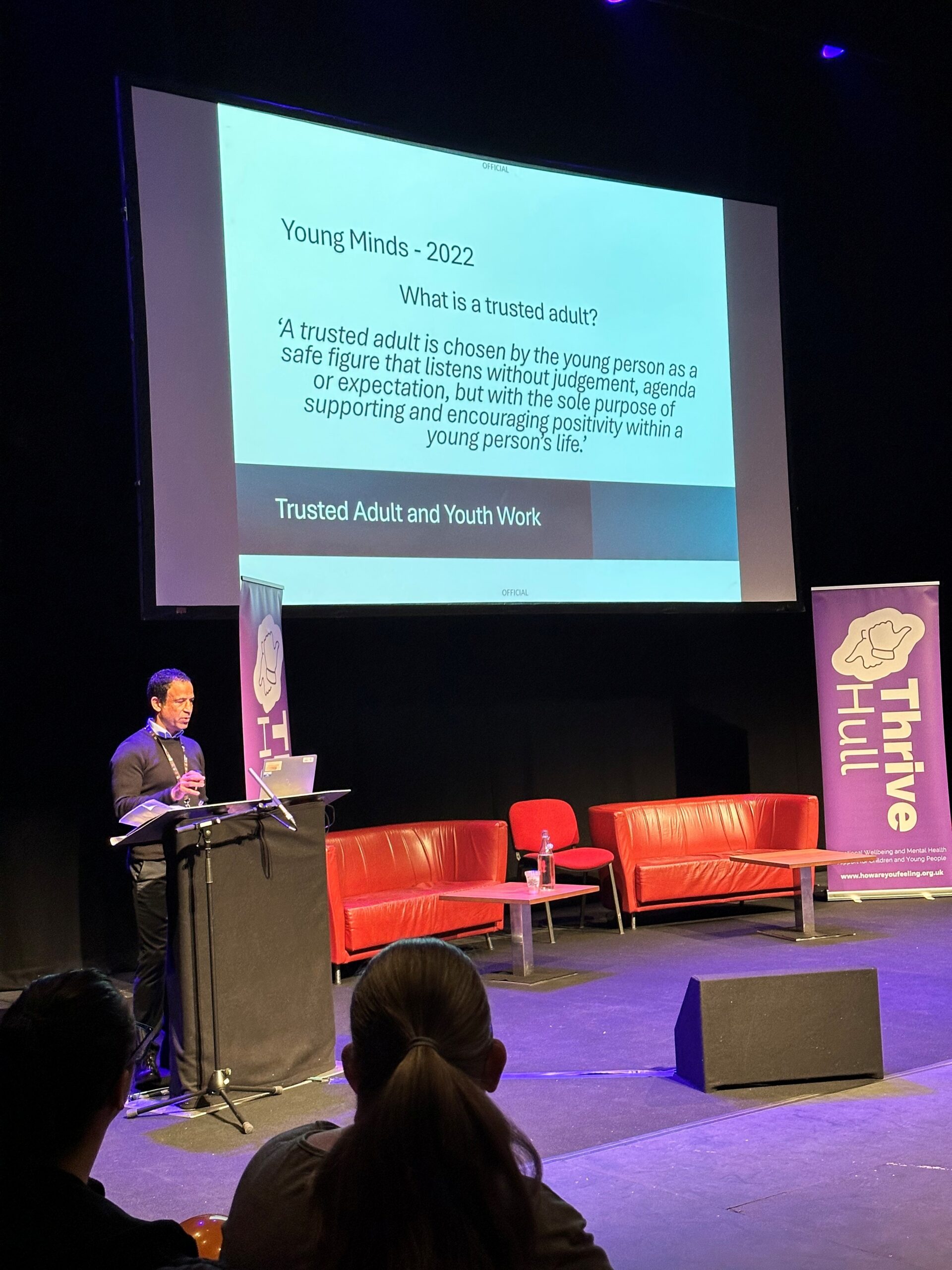 Dean Davis at the Thrive Hull Conference 2026