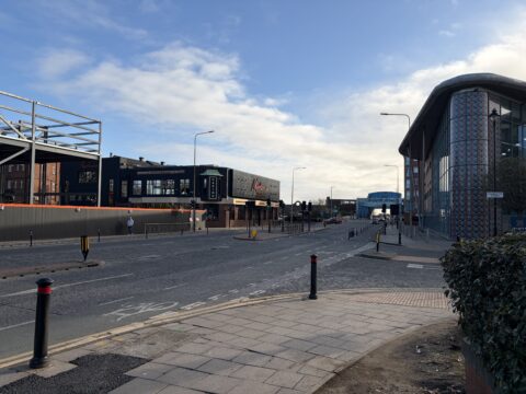 View article Highways works on Freetown Way and George Street