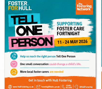 View article Foster Care Fortnight in Hull, “This is Fostering”