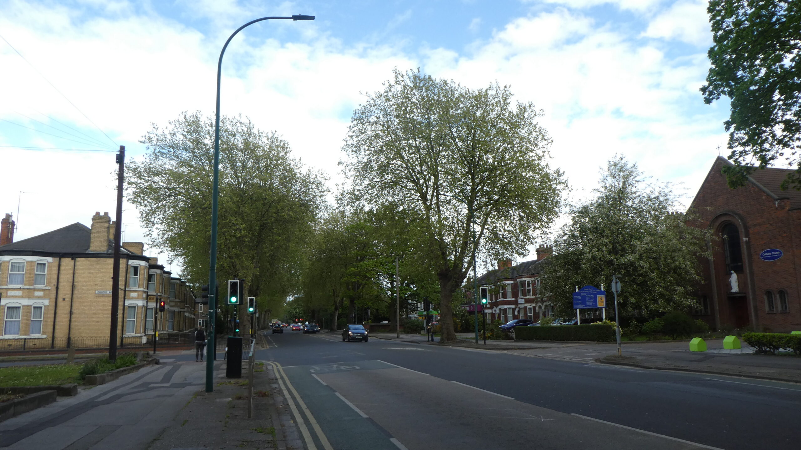 Cottingham Road, part of Newland Conservation Area.