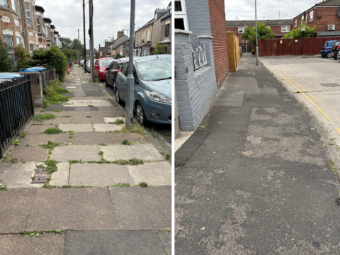 View article Five Hull streets to benefit from footpath resurfacing programme