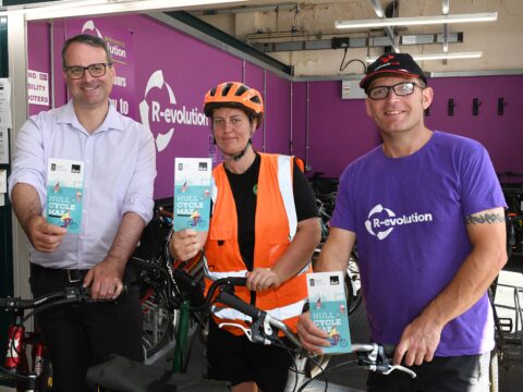 View article New cycle map launched for Hull to help people explore and enjoy the ride