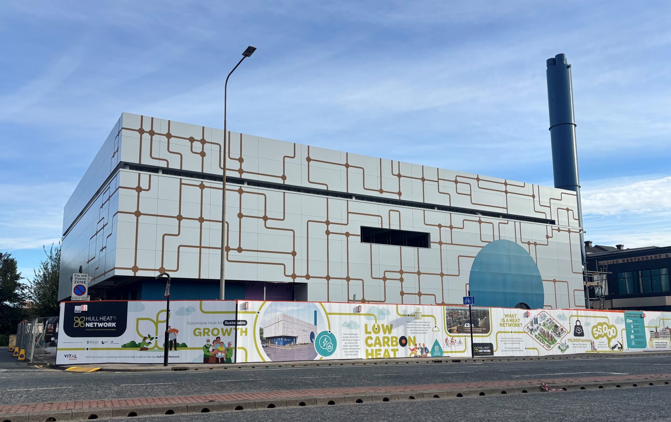 A photo of the Energy Centre on Trippet Street.