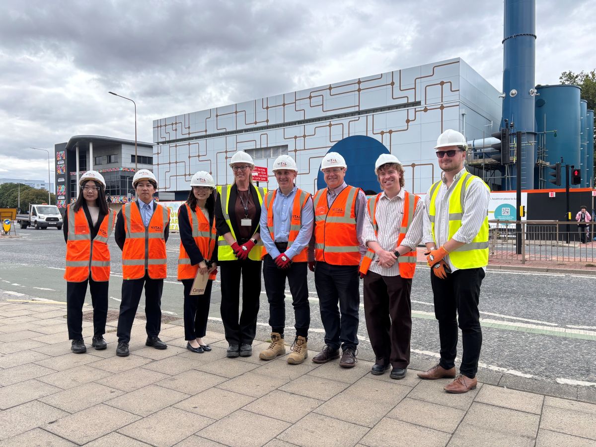 Delegates from JFM and Hull City Council pose for a photo