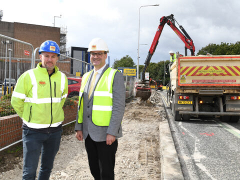 View article Works underway on next stage of Freetown Way Scheme
