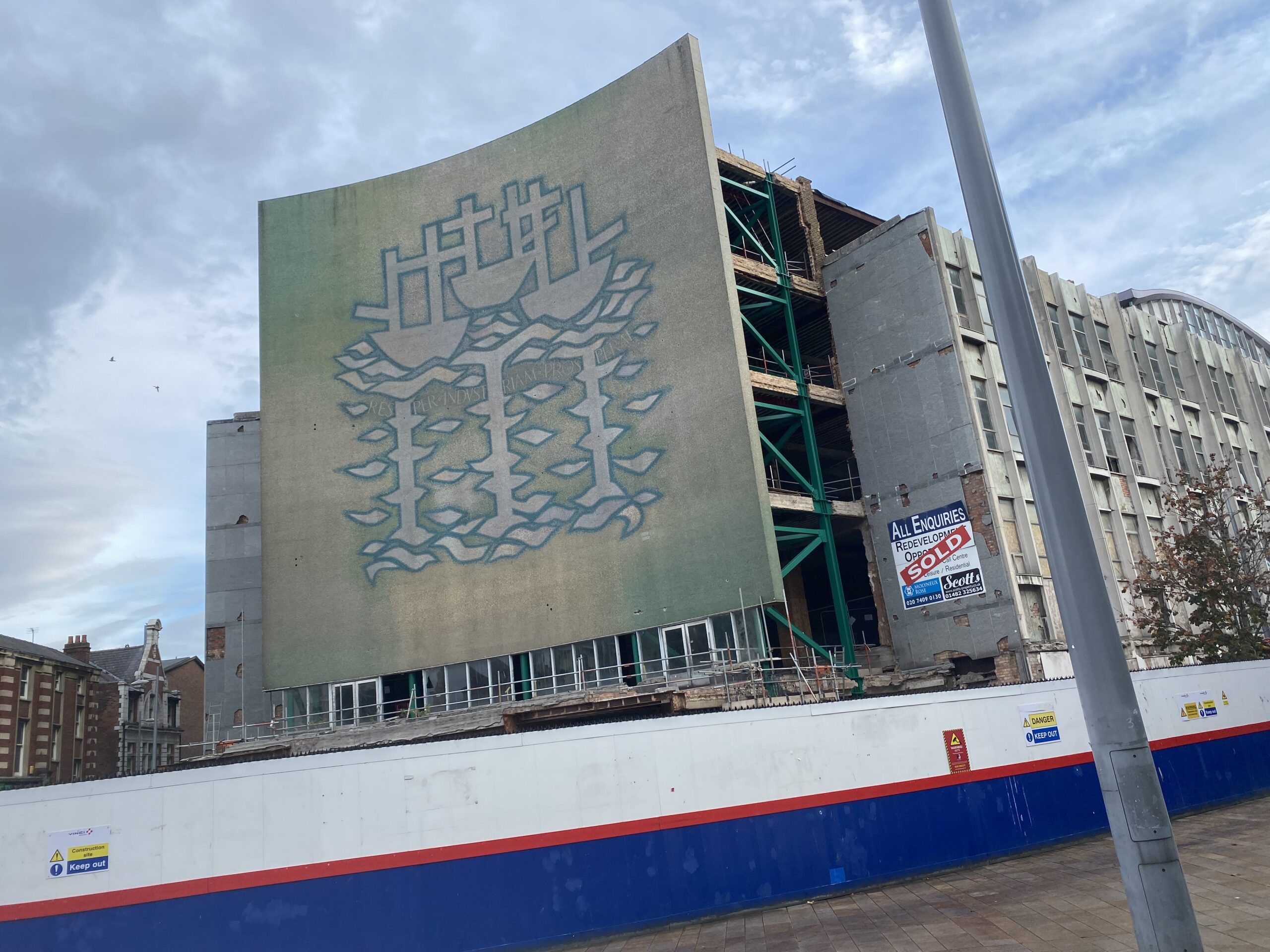 The Three Ships Mural at Albion Square