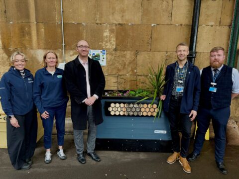 View article Station planters installed to help with fight against climate change 